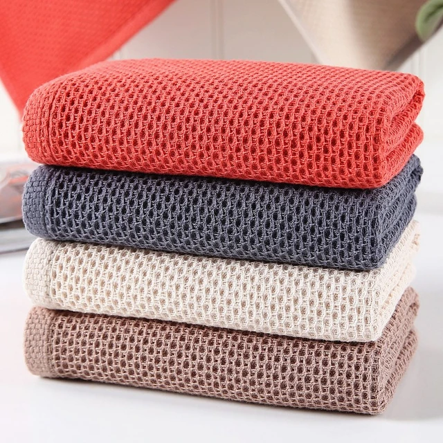 100% Cotton Hand Towels Plaid Hand Towel Face Care Magic Bathroom Sport  Household Non-disposable Towels 34x34cm/34x73cm - AliExpress