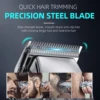 KIKIDO Electric Hair Clipper 6500 RPM Professional Hair Trimmer Adjustable Barber Rechargeable Hair Cutting Machine for Men 2