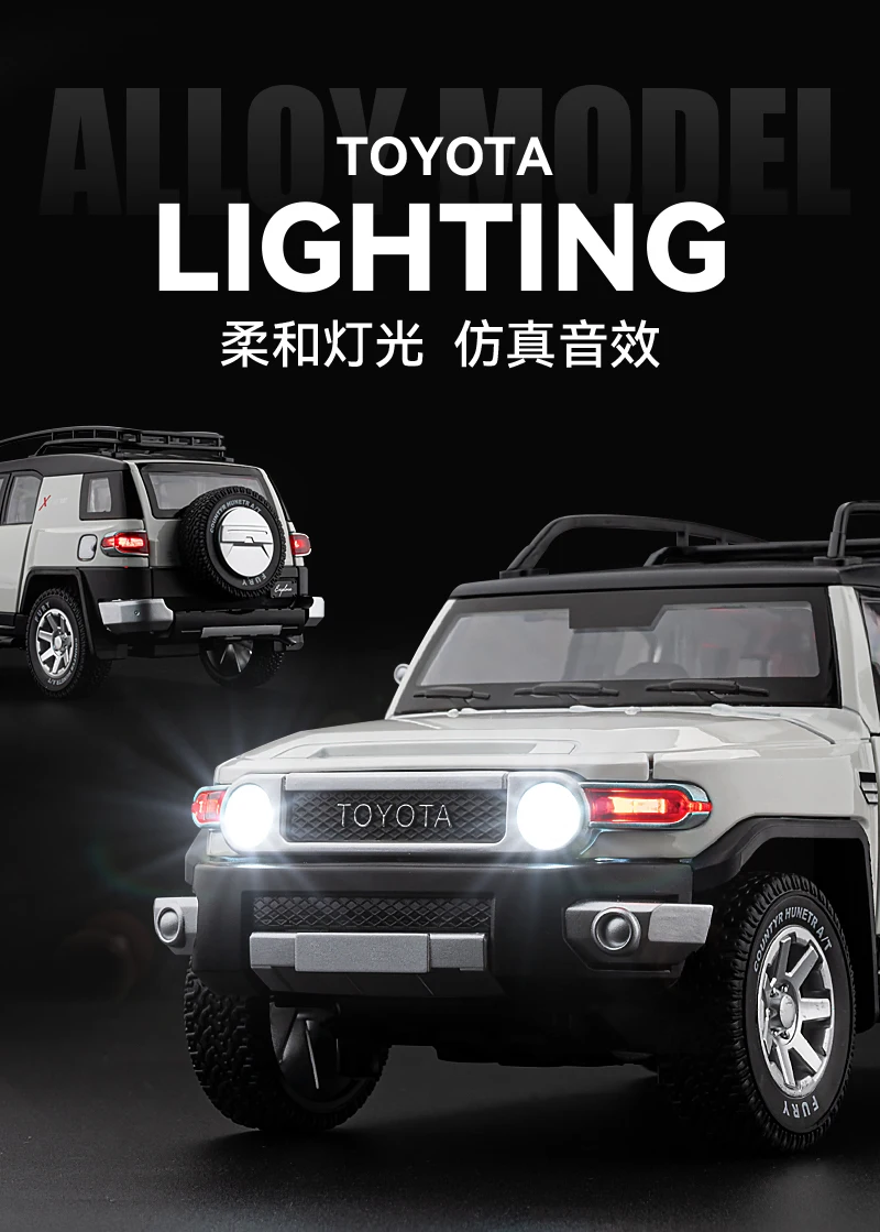 1/24 Toyota FJ Land Cruiser SUV Off Road 
