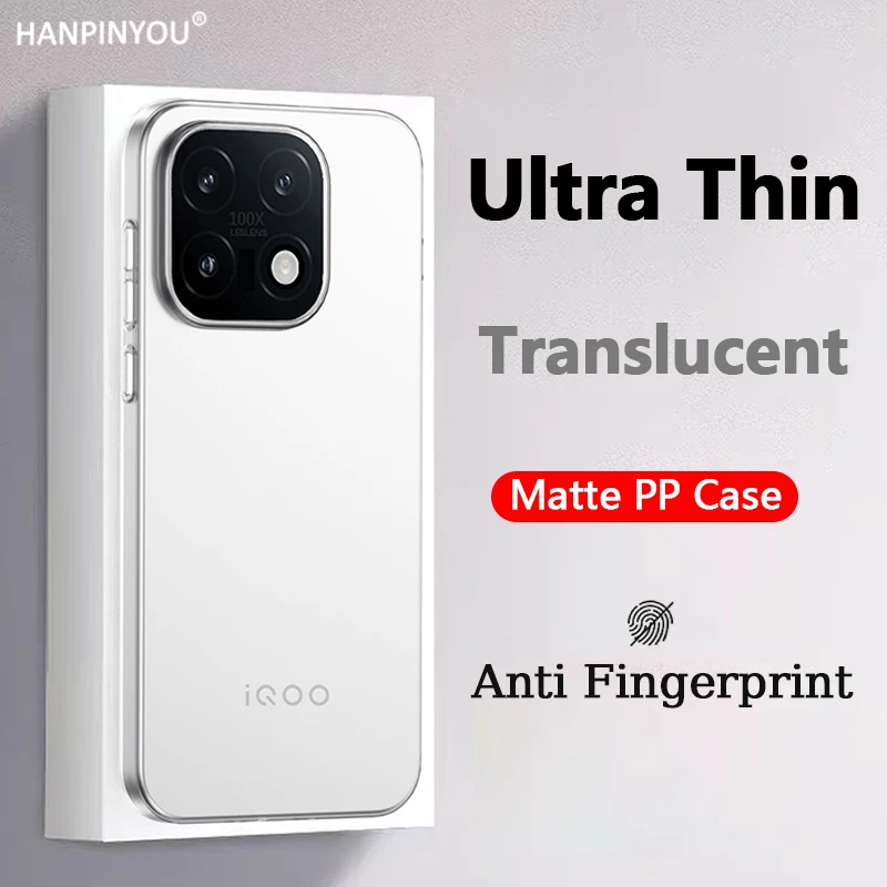 Ultra Thin Translucent Matte Anti-Fingerprint Lightweight Case Cover