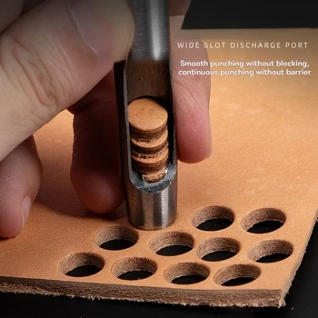 WUTA 5-15 Pcs Kit Hollow Punch Set 4