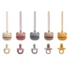 Baby Silicone Pacifier Holder Food Grade Silicone Infant Pacifier Chain Portable Soother Nipple Storage Box Baby Accessories 1