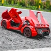 1:24 Lykan Hypersport Alloy Sport Car Model Diecasts & Toy Metal SuperCar Model Simulation Sound Light Collection Childrens Gift 5