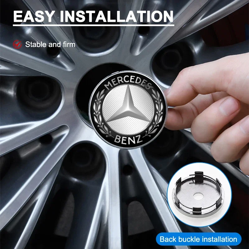 mercedes benz center caps