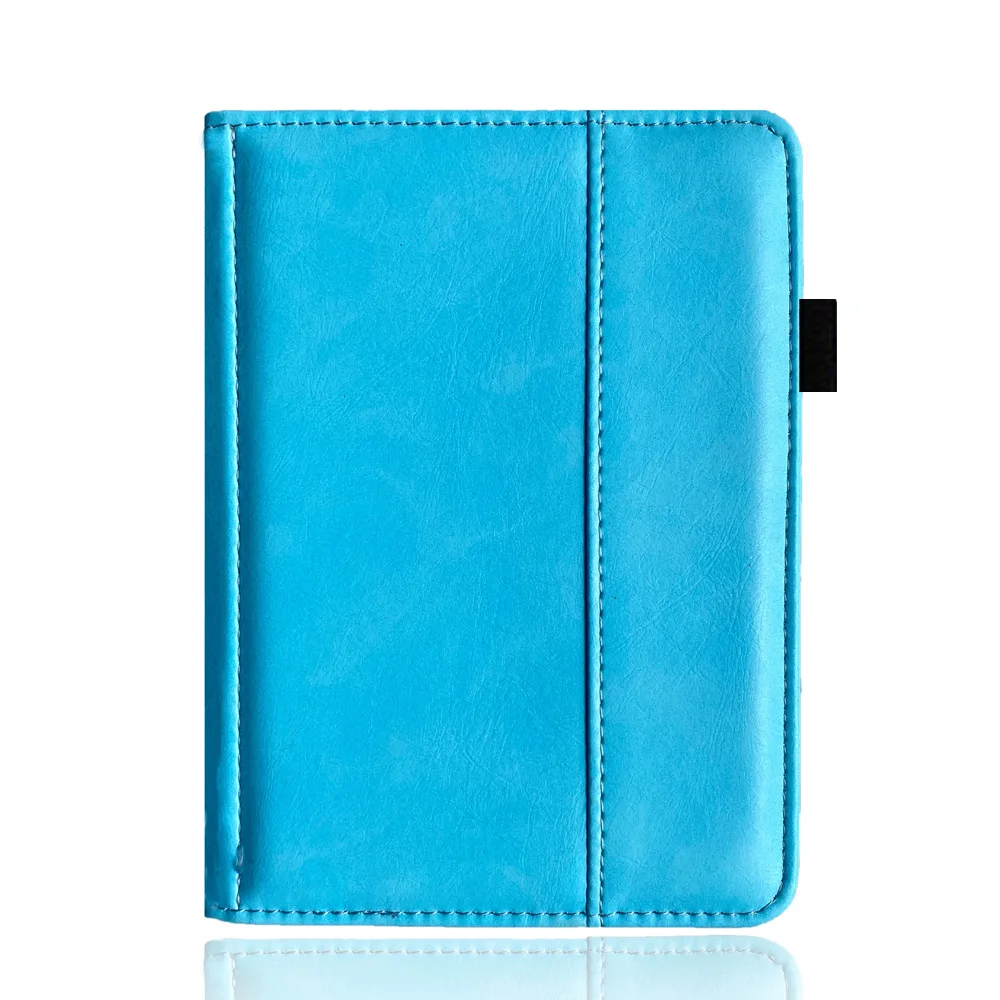 Premium Leather Magnetic Closure Protective Case for Kobo Aura H2O 6.8 eReader with Auto Sleep Function