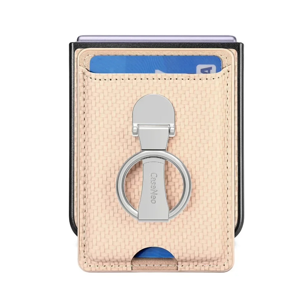 Ring-Kartenhalter-Brieftaschen-Flip-Handyhülle für Samsung Galaxy Z Flip 8 7 6 5 4 3 Flip7 Flip6 Flip5 Flip4 Flip2 5G PU-Leder-Cover – Detail 18