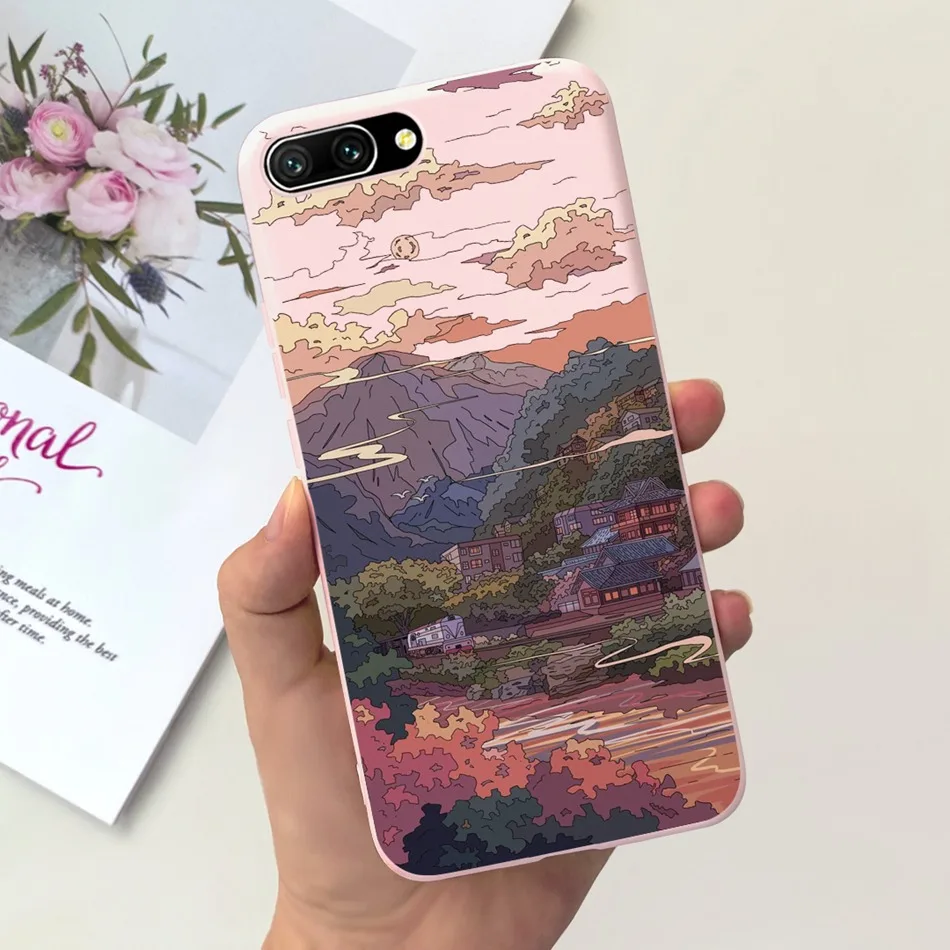 Fashion Moon Pattern Soft Silicone Protective Cover