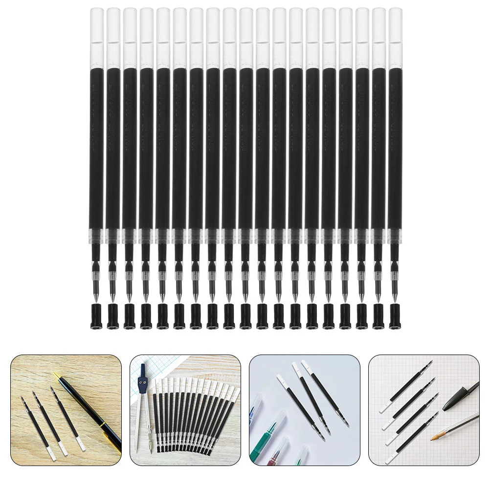 

Gel Refill Multi-function Refills Pen Replacements Ball Point Black Office Writing Supplies Ink Fountain
