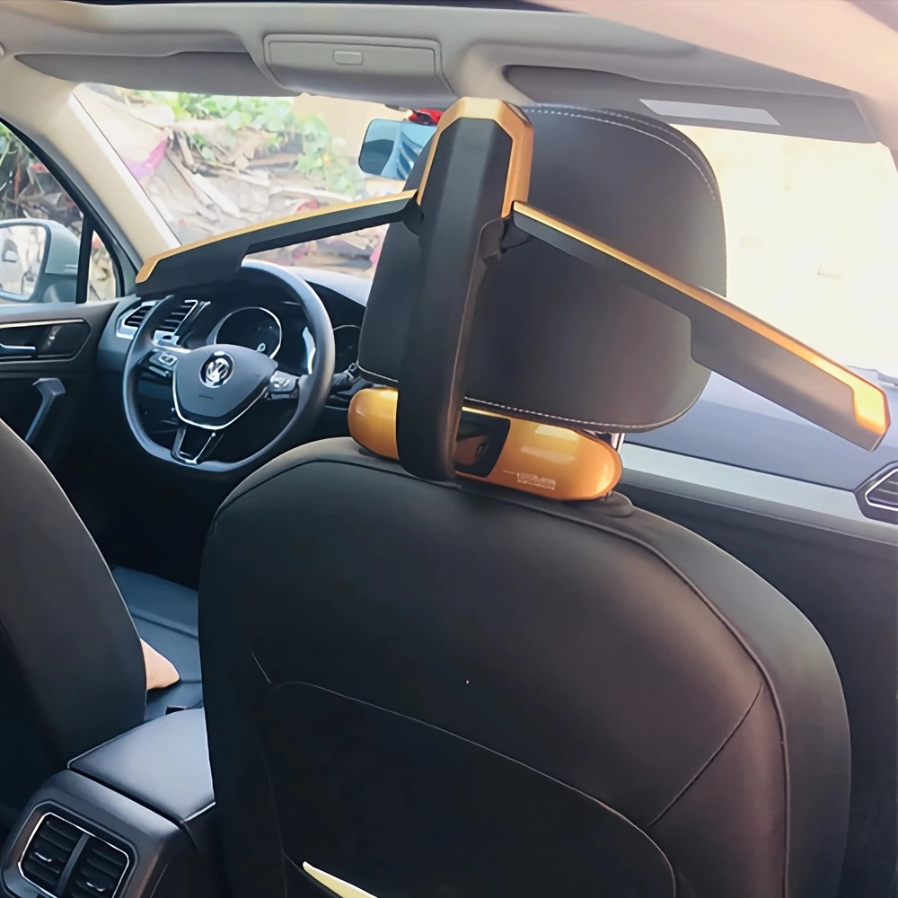 Car Seat Headrest Car Interior Coat Hooks Universal Shrankable Car