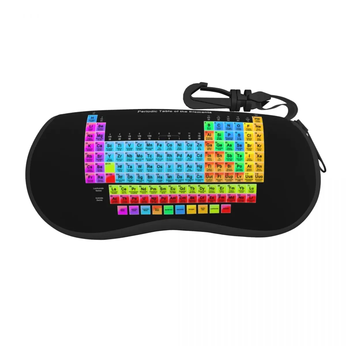 

Periodic Table Of Elements Shell Eyeglasses Protector Cases Cute Sunglass Case Science Chemistry Teacher Gift Glasses Bag
