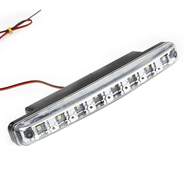 SEAMETAL 2Pcs LED Car Daytime Running Light Universal Waterproof Headlight Rgb 12v Turn Signal Drl Scan Light Strip I3125336356