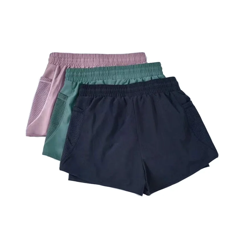 Sports Shorts Yoga Shorts Women Loose Casual Anti-walking High-waisted Running Fitness Yoga