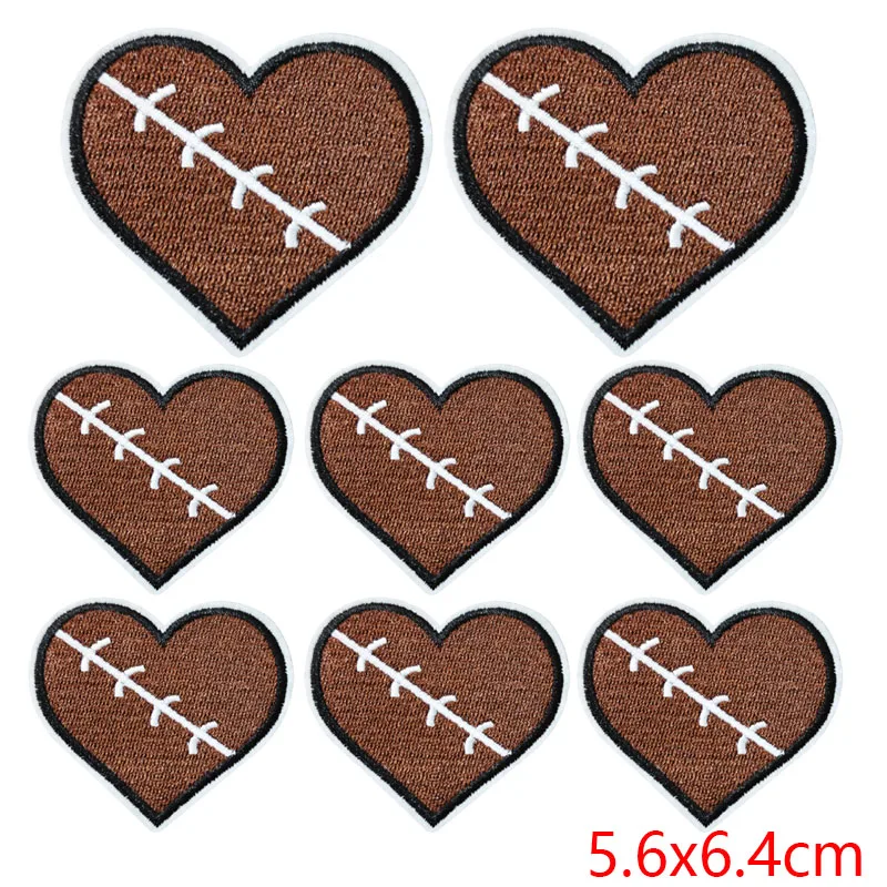 20 Toppe Termoadesive Per Calcio - Pallone Da Calcio Ricamato - 4 Taglie (3-6,3 Cm) - Per Abbigliamento E Accessori