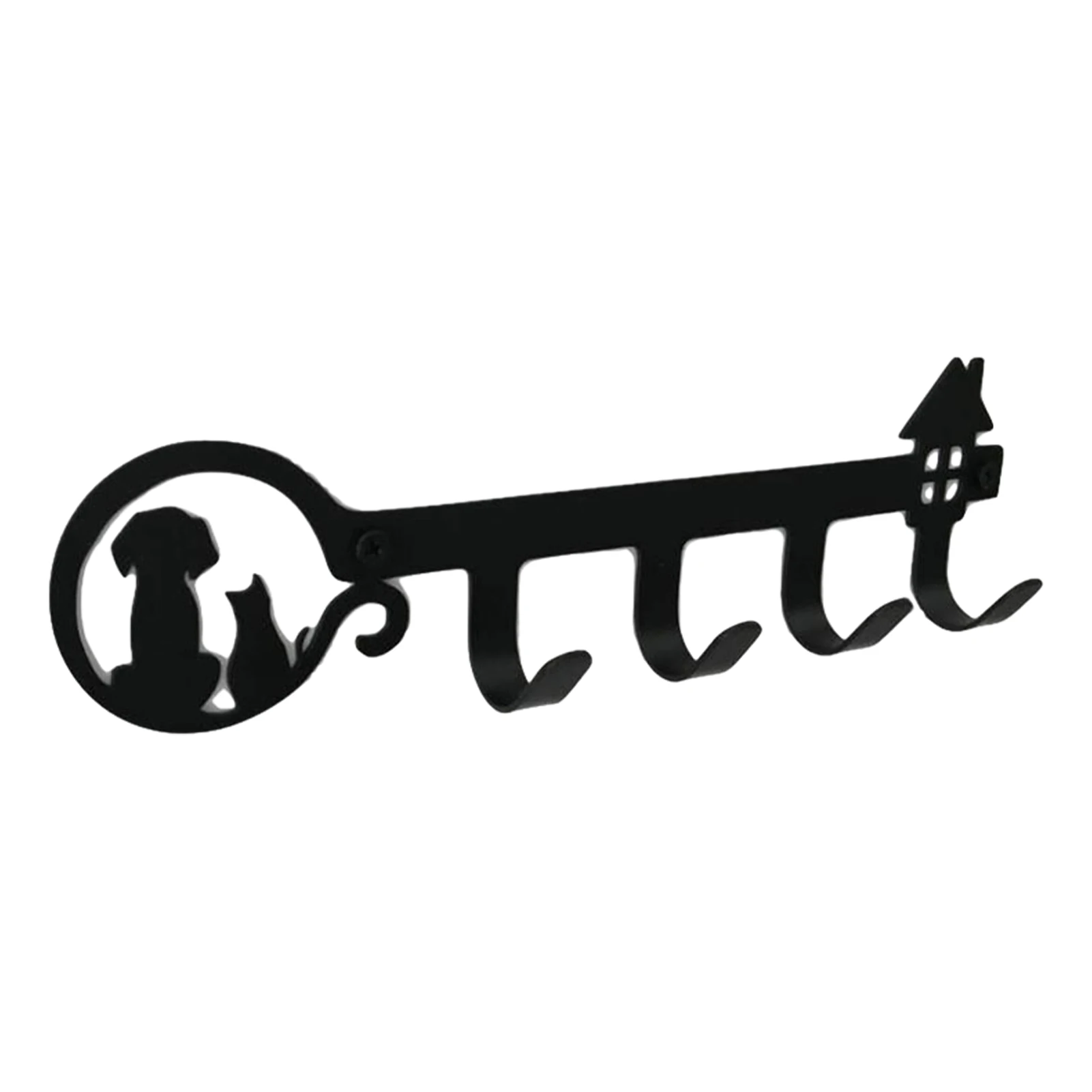 

Декоративный Железный держатель для ключей, легко устанавливается в любом месте, подходит для всех условий, компактный размер
