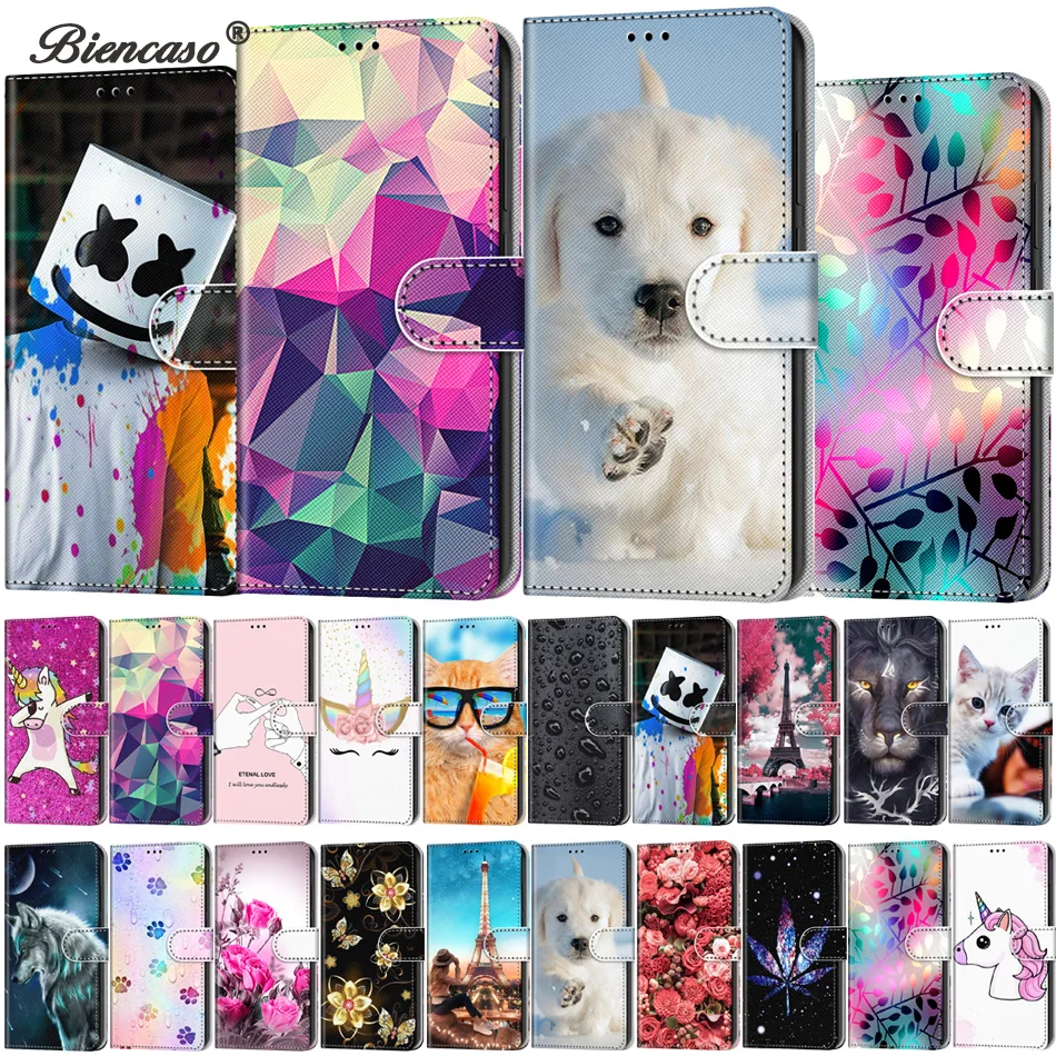 

Leather Phone Bags Card Slot Wallet Flip Case For Samsung Galaxy S10E S10 S9 Plus S8 S7 A3 2016 A310 A510 A520 A750 Back Cover