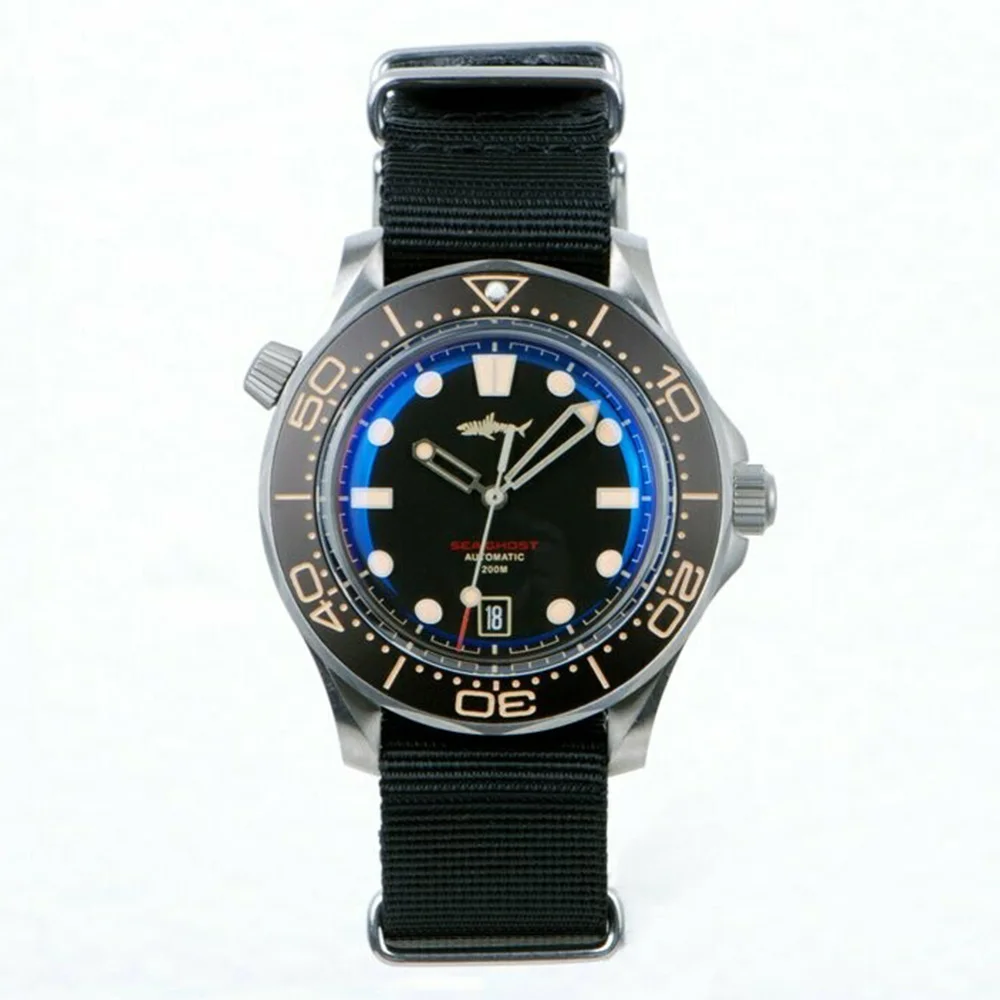 TACTICAL FROG Heimdallr Orologio automatico da uomo in acciaio inox, 44