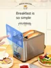 ZF Stainless Steel Toaster Household Breakfast Machine Small Sandwich Heater Band 2