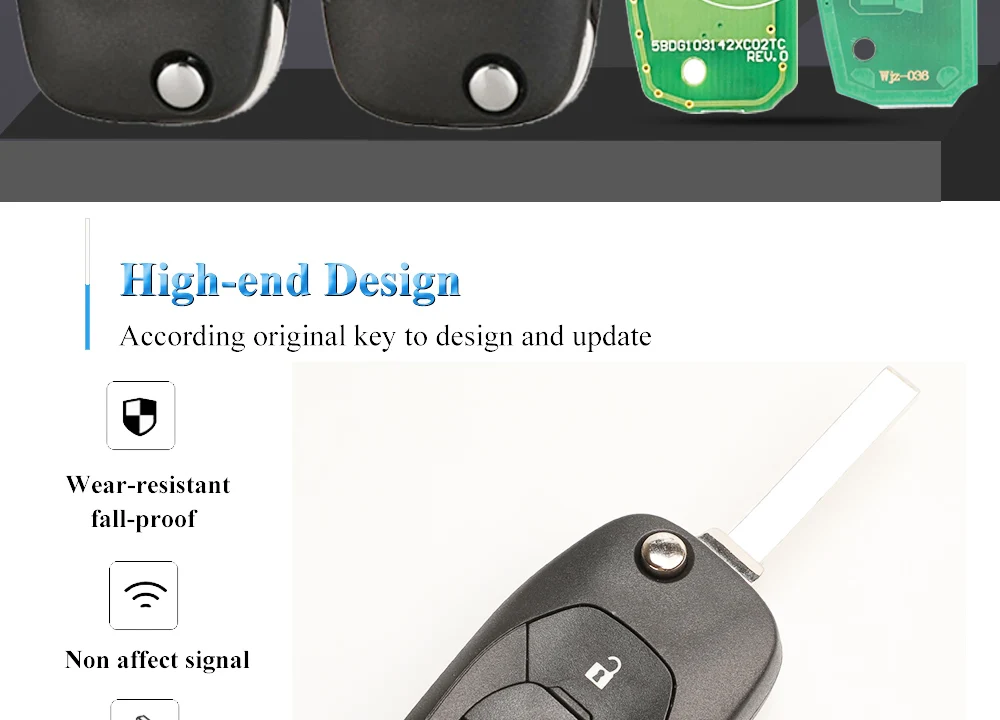 Chiave/Telecomando Per Chevrolet Cruze 2015 Cavalier Trax Sonic Spark 2019 433.92mhz Fsk 4a Chip Pcb Originale - Jingyuqin 10pcs A Scatto Chevrolet - S825d5678fb4f4098b59d7ddc4b39ac37L