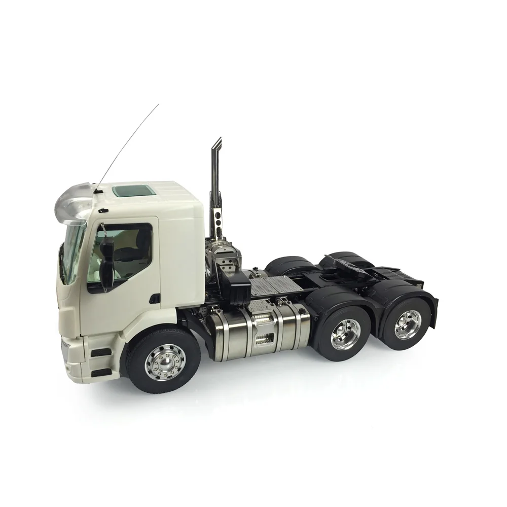 LESU 1/14 RC Tractor Truck 3Axles 6x6 Metal Chassis VM For FH16 Toys for Adults THZH1191-SMT8 2