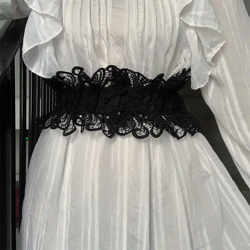 Women's Leather Belt Retro Lace Waist Belt Dress Belt, leather belt,womens dress belt