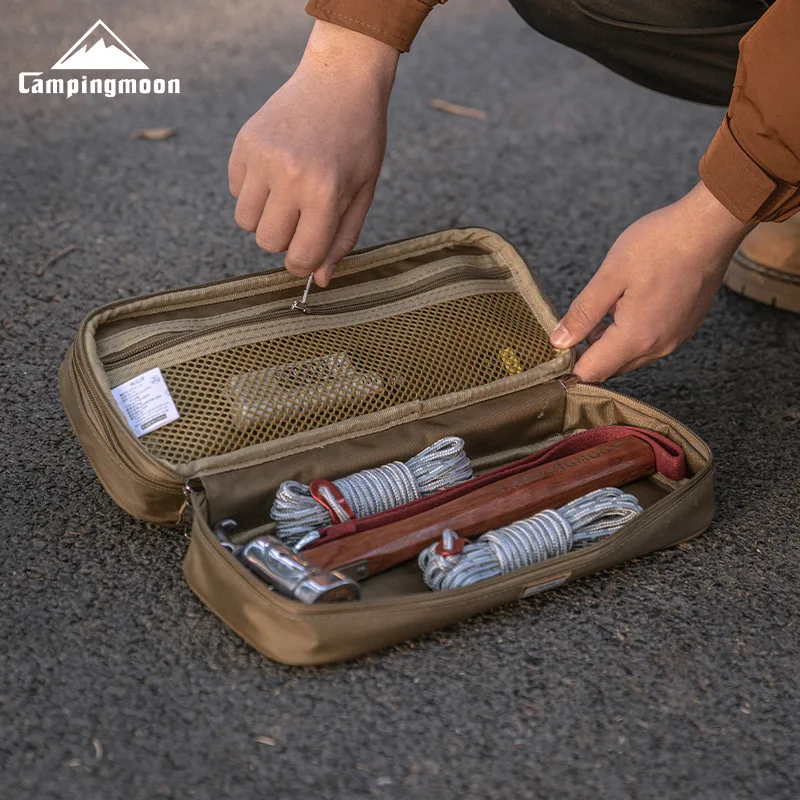 Outdoor Equipment Thickened Polyester Waterproof Handbag Camping Storage Bag