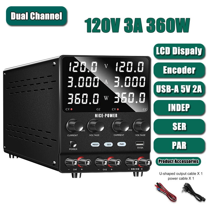 Dual Channel 120V 3A