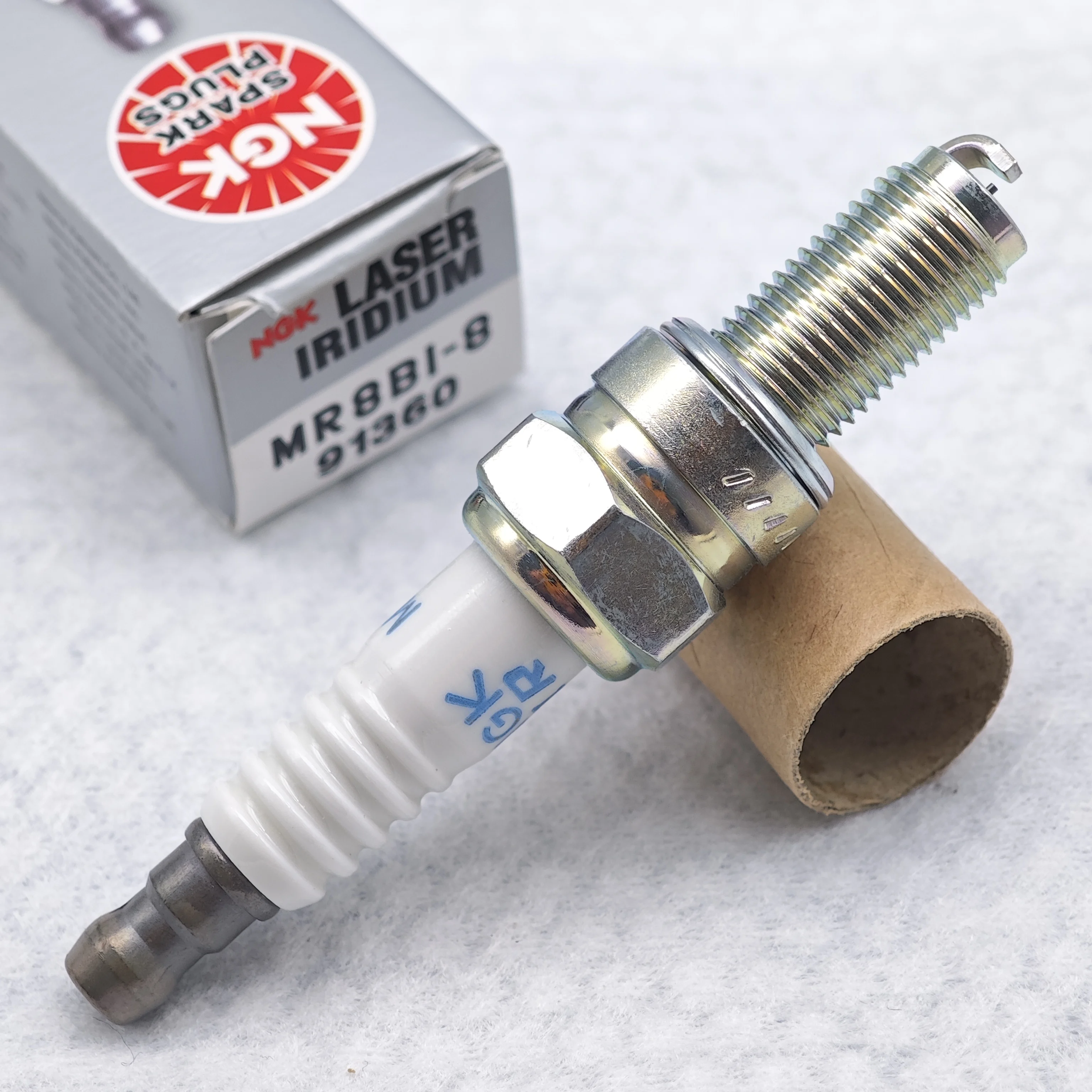1pcs Original NGK Laser Iridium Spark Plug MR8BI-8 91360 MR7BI-8