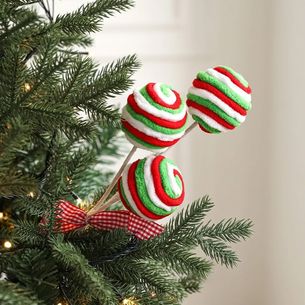 Christmas Foam Candy Decorations Simulated Flowers