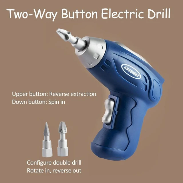 Drill Electric Screwdriver Toy, Screwdriver Tool Set Toy