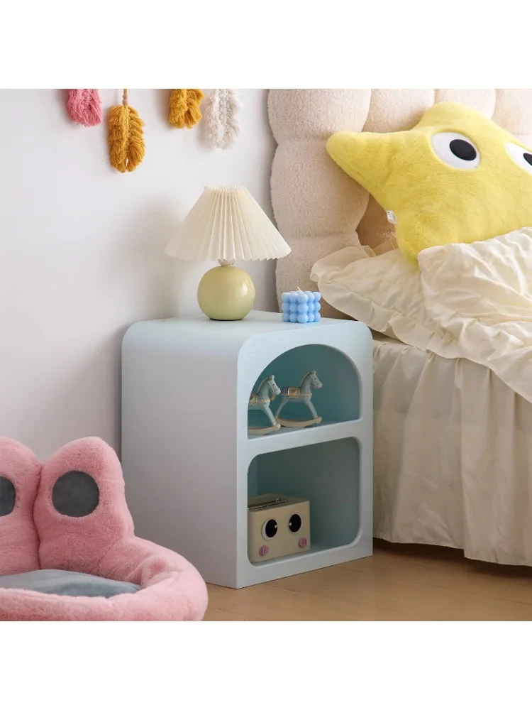 Bedroom Open Cave Cabinet B & B Small Side Cabinet Small Apartment Modern Storage Locker