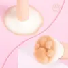 1pc New Cat Paw Blush Brush With Storage Box, Professional Makeup Tool Suitable For All Skin Types 4