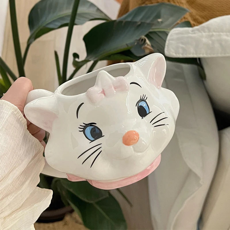 Disney-Brinquedos Animados para Crianças, Aristocatas, Gato Kawaii Marie,  Boneca dos Desenhos Animados, Luz da Noite, 18cm - AliExpress