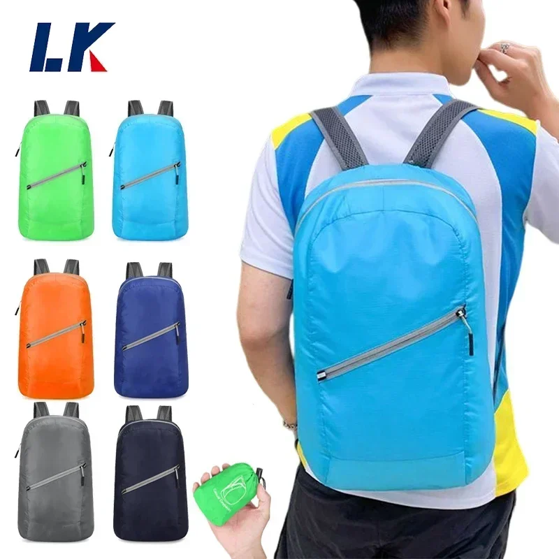 20L Backpack for Men and Women Lightweight Outdoor Folding Bag Waterproof Travel Bag Lightweight New Fashion Sports Backpack - 2