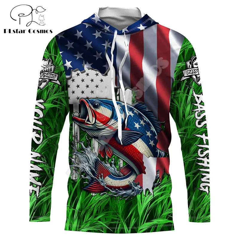 Custom Name Animal Fishing Mahi Graffiti Fish Tattoo Retro Tracksuit Vintage 3DPrint Pullover Harajuku Casual Hoodies Jacket J9