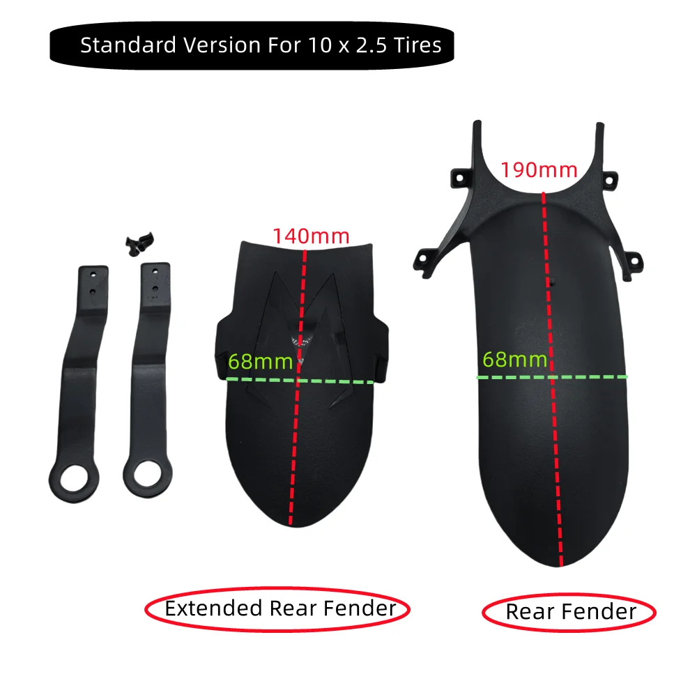 Parafango posteriore ORIGINALE KuKirin G2 Pro monopattino elettrico (V