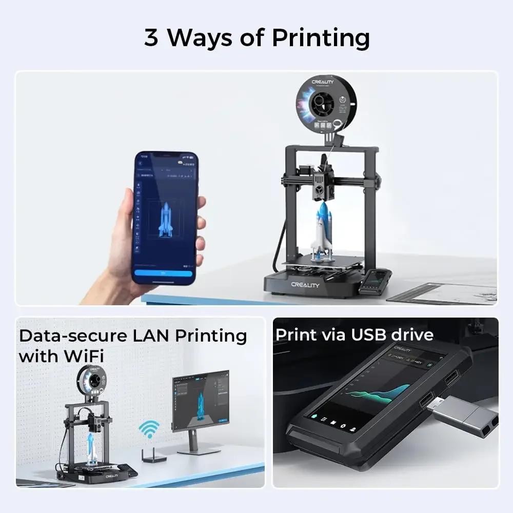 Creality 高速3Dプリンタ Ender-3 V3 KE Ender-3 V3 KE 3D Printer
