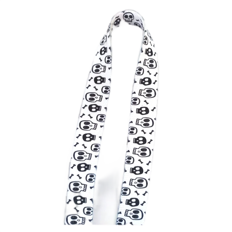 

1 Yard 1 Inch Width 25mm Print Webbing Backpack Bag Hallowen Belt Strap Dog Collar Leads Harness Garment Sewing DIY Accessory