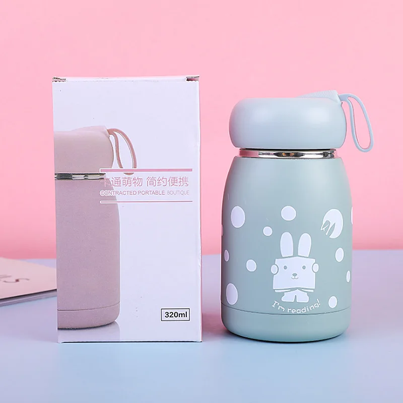 300ml Cute Mini Thermos Bottle Insulated Vacuum Cup Small Flask Travel  Metal Tumbler for Tea Water Coffee Children Kids School - Price history &  Review, AliExpress Seller - Yuavi Store