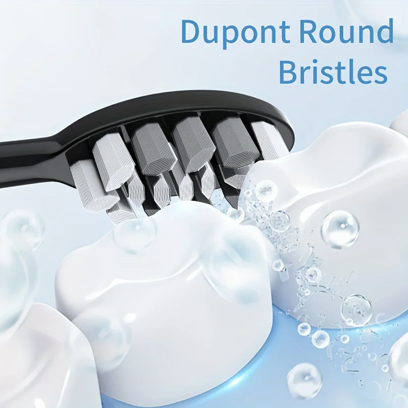 Electric toothbrush Rotary Cleaning Waterproof Rechargeable 10 Head