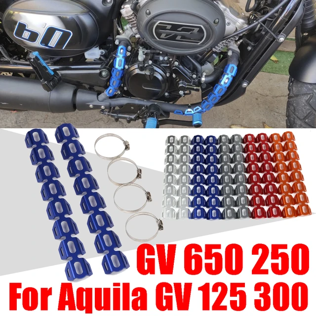 Universal Motorrad Hitzeschild Gebogene Auspuff Rohr Abdeckung Schutz  Protector Für Honda Für Harley Für Yamaha Für Suzuki - AliExpress