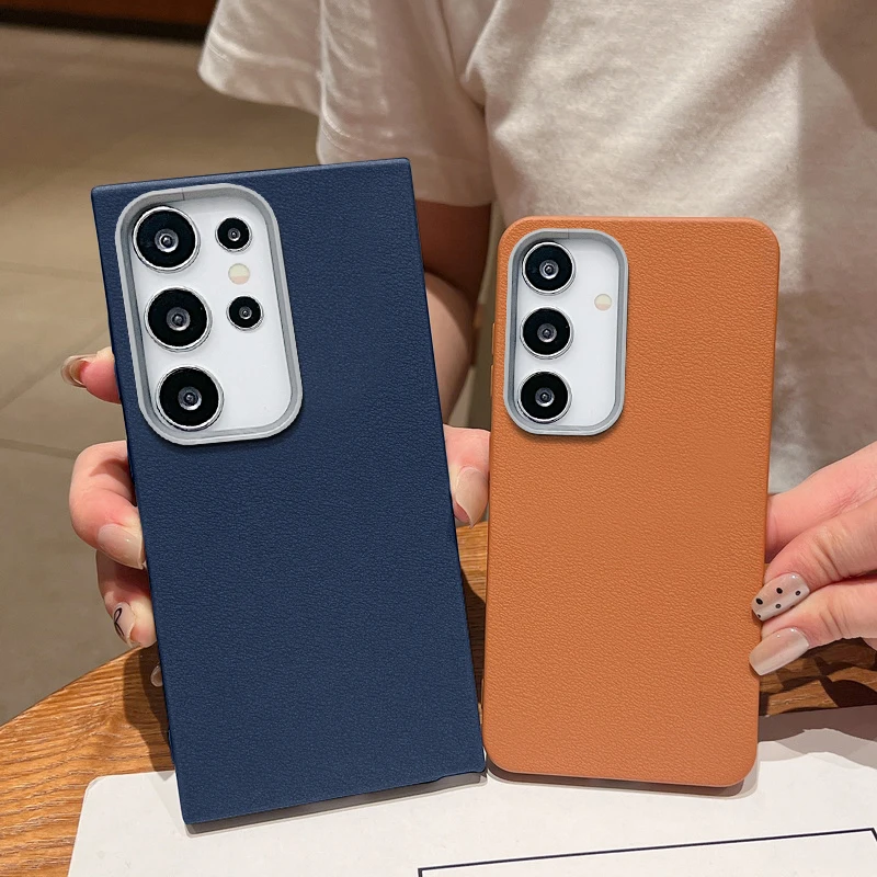 Leather Texture TPU Phone Case – Sleek and Durable Protection Cover
