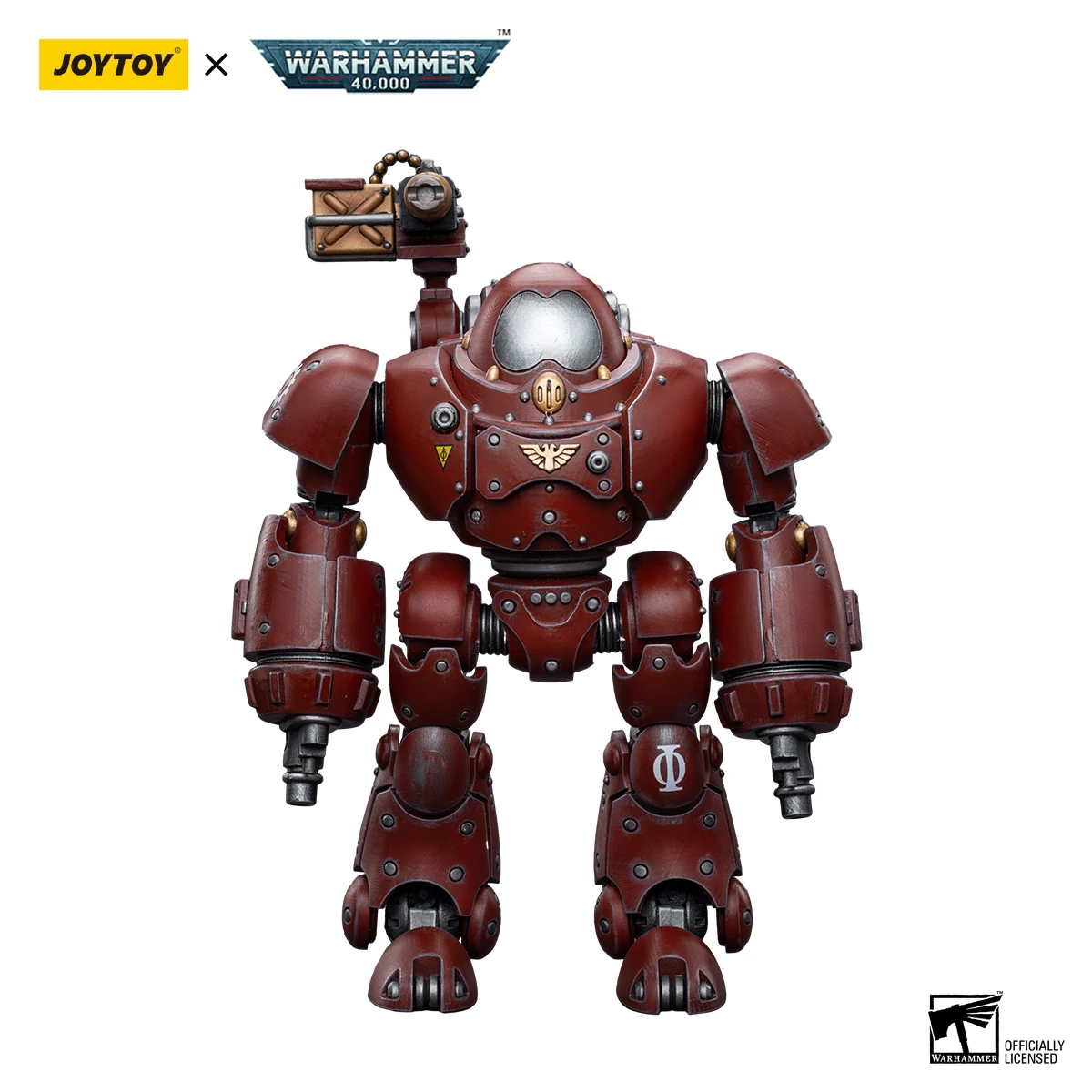 [Disponibile] 1/18 Joytoy Warhammer 40K Action Figures Adeptus Mechanicus Kastelan Robot Con Heavy Phosphor Blaster Model Gift