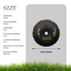 9Inch Chain Saw Tooth Mower Blade Teeth Chainsaw Brush Cutter Grass Heavy Duty For Gas Electric Trimmer Garden 6