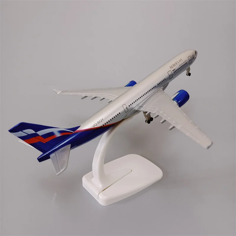 

20cm Alloy Metal Air Russia Aeroflot Russian Airbus 330 A330 Airlines Airways Airplane Model Plane Diecast Aircraft & Wheels