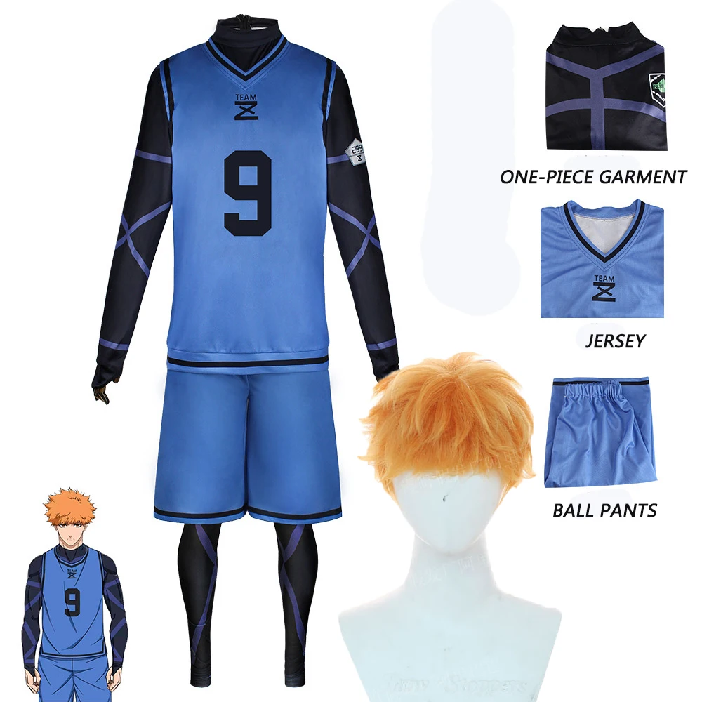 Blue Lock Isagi Yoichi Chigiri Hyoma Bachira Meguru Soccer Uniform Cosplay Costume