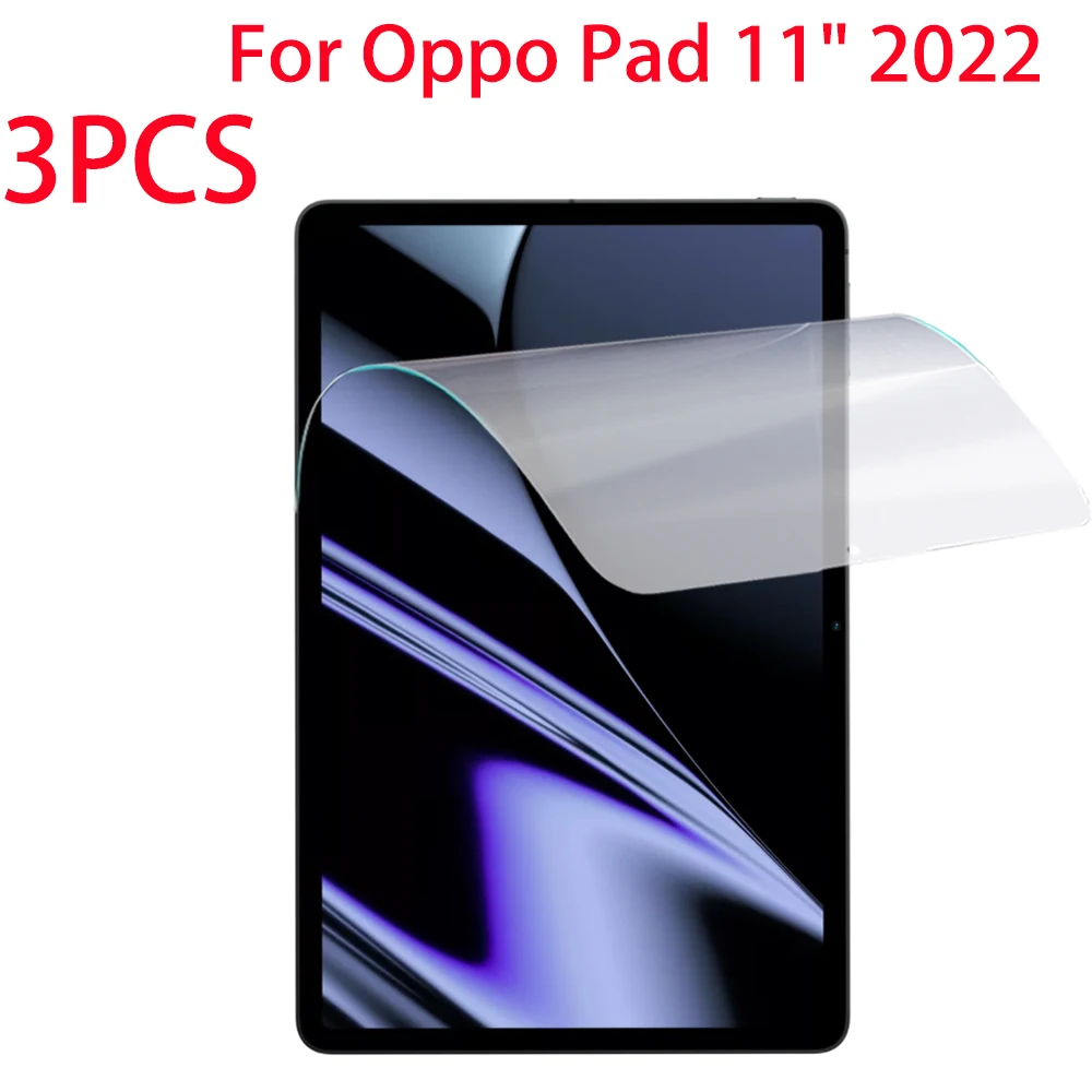 

3 шт., мягкая защитная пленка для экрана Oppo Pad 2022, 11 дюймов