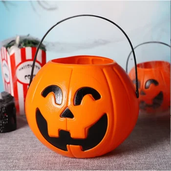 Smiley Pumpkin Candy Bucket 1