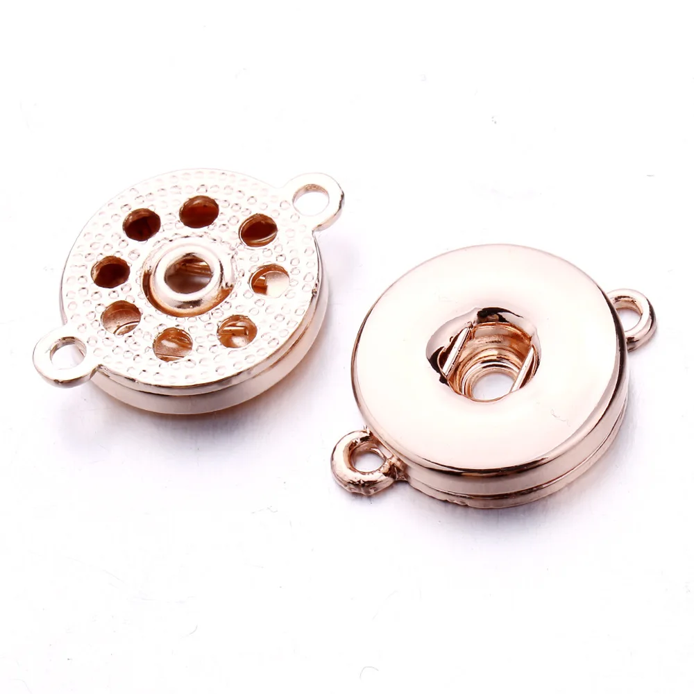 30pcs/lot  Snap Buttons Pendant 18mm Snap Jewelry Finding For Make Snap Button Bracelets Necklace DIY Accessories