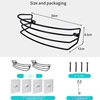 2Pcs Wall Hat Rack For Wall, Door And Closet, Metal Hat Organizers For Baseball Caps, Ball Cap Holder 6