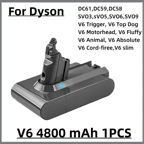 100%New Compatible with Dyson V10 V8  V11 V15 V7 V6 Series SV07 SV09 SV10 DC62 Vacuum Cleaner rechargeable battery - Image 14